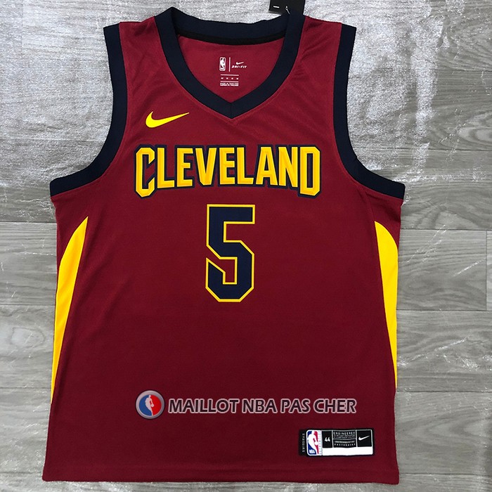 Maillot Cleveland Cavaliers Dennis Smith JR. NO 5 Icon 2018 Rouge